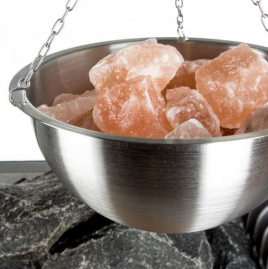 Чаша с гималайской солью Aroma Cup, для бани и хамам