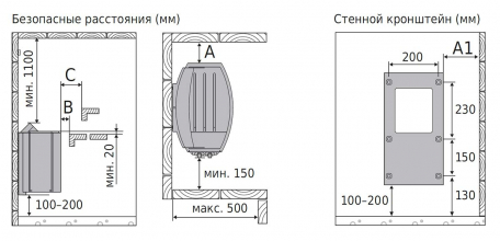 Электрическая печь Harvia Vega BC-45Е, без пульта